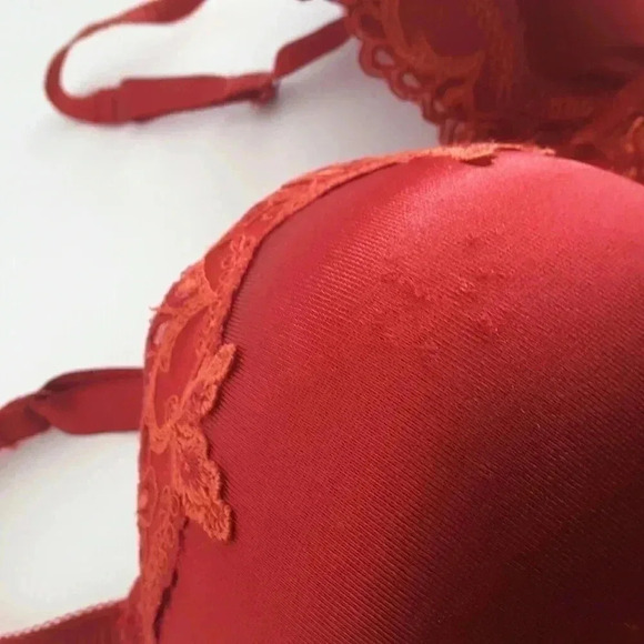 Ambrielle Strawberry Red Bra - Picture 5 of 5